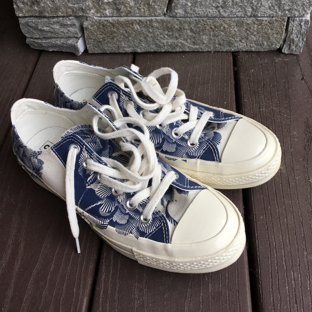 Floral Converse Sneakers